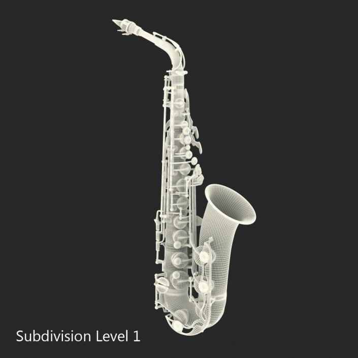 3D model Black Saxophone