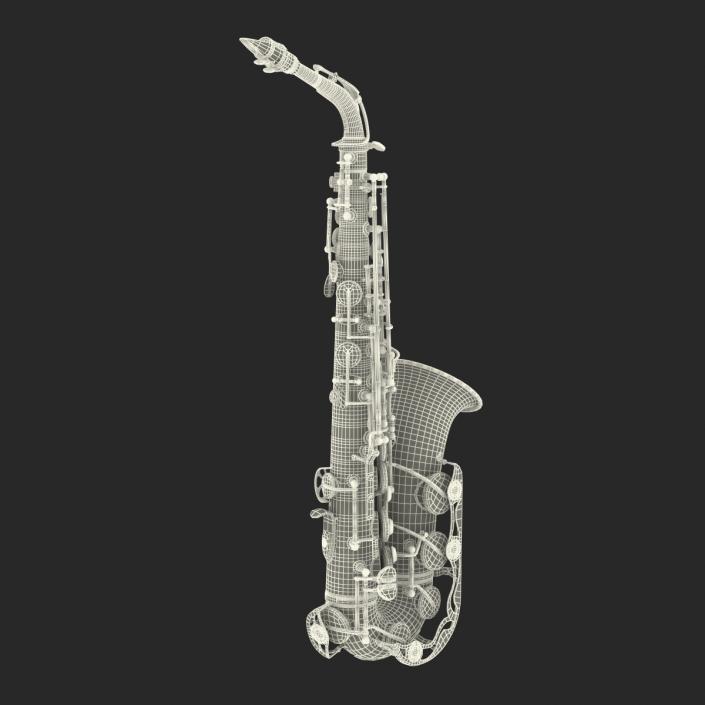 3D model Black Saxophone