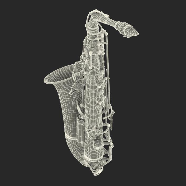 3D model Black Saxophone