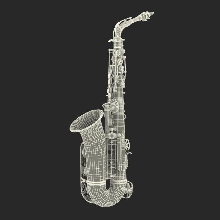 3D model Black Saxophone