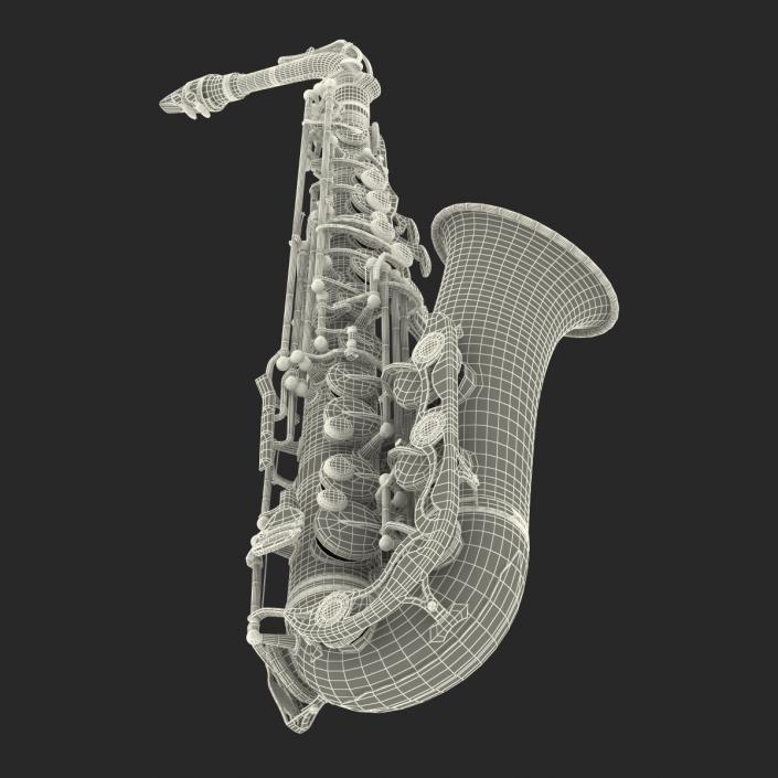 3D model Black Saxophone