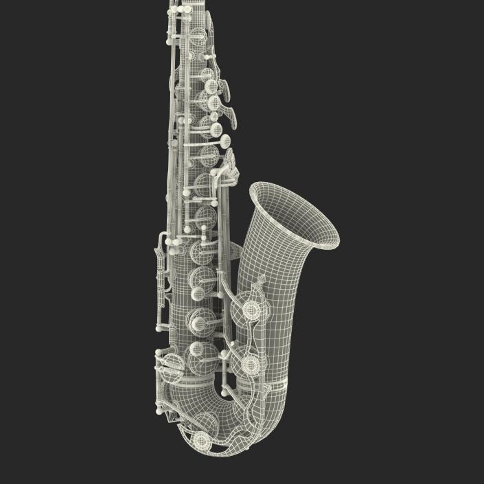 3D model Black Saxophone