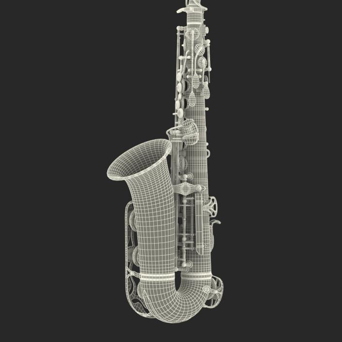 3D model Black Saxophone