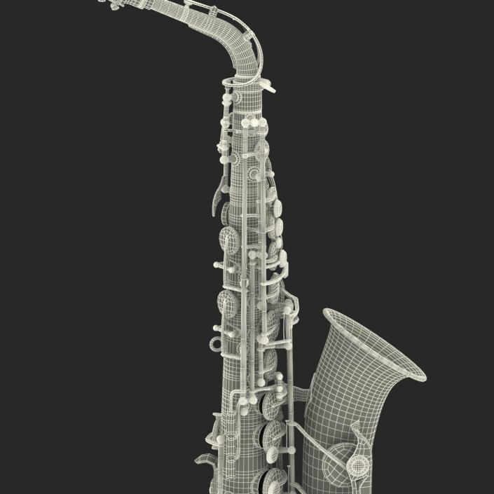 3D model Black Saxophone