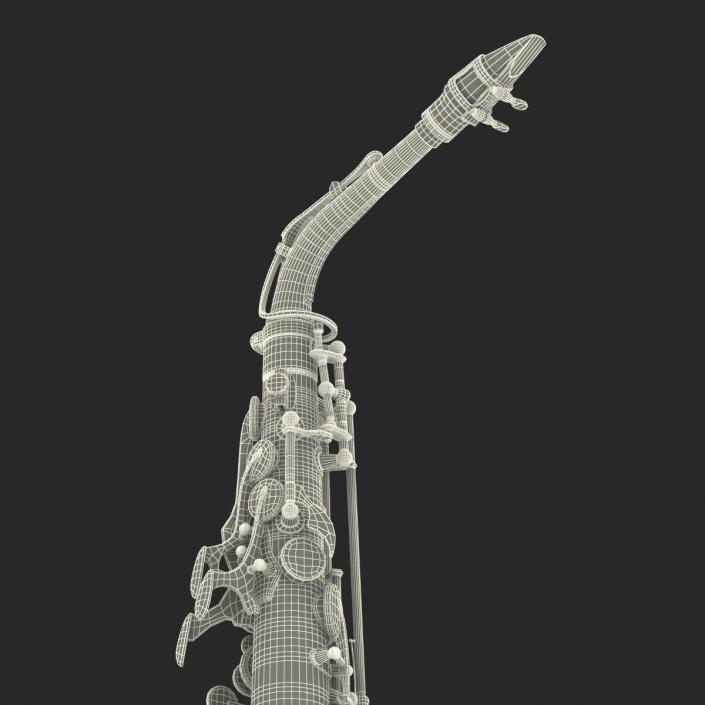 3D model Black Saxophone