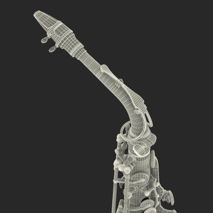 3D model Black Saxophone