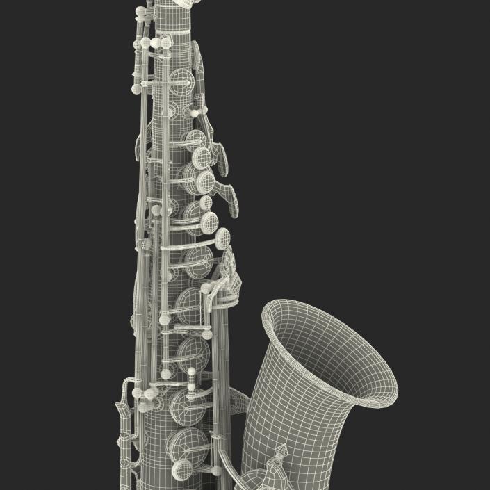 3D model Black Saxophone