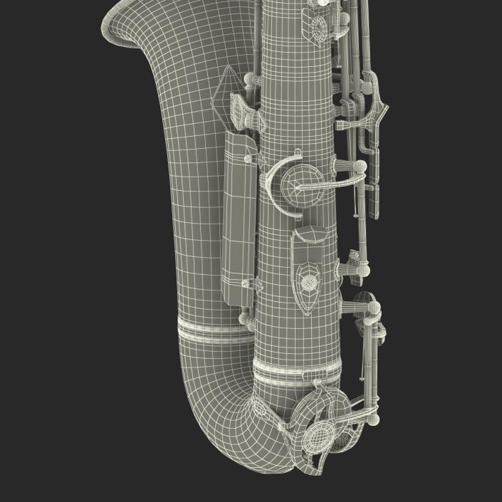 3D model Black Saxophone