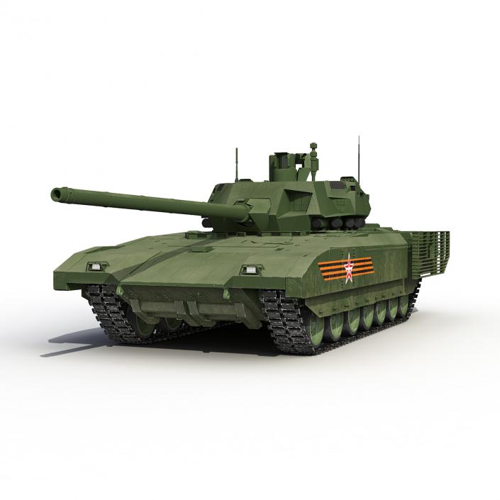 3D Russian Main Battle Tank T-14 Armata