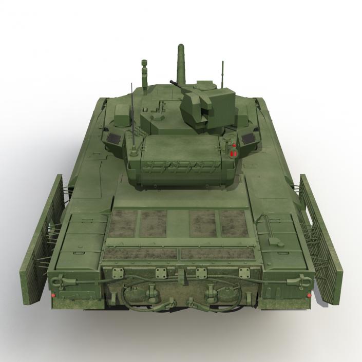 3D Russian Main Battle Tank T-14 Armata