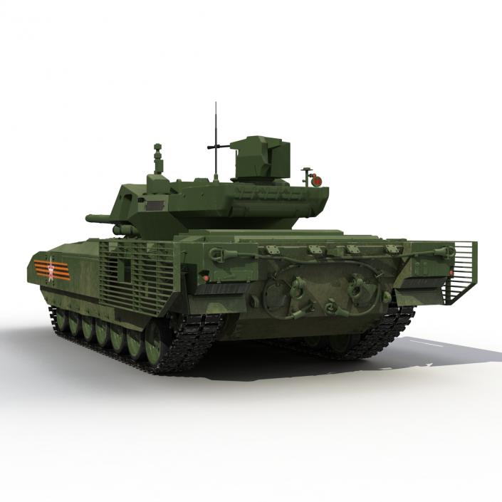 3D Russian Main Battle Tank T-14 Armata