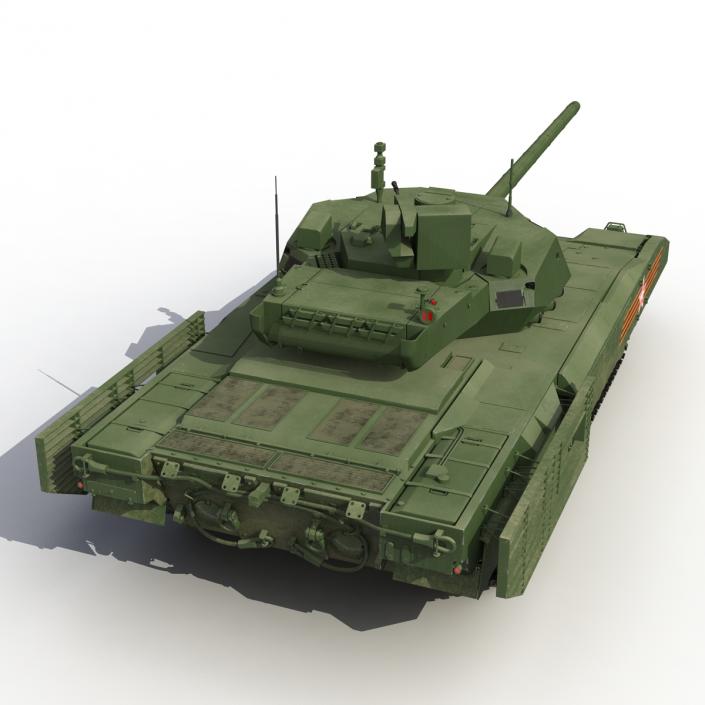 3D Russian Main Battle Tank T-14 Armata