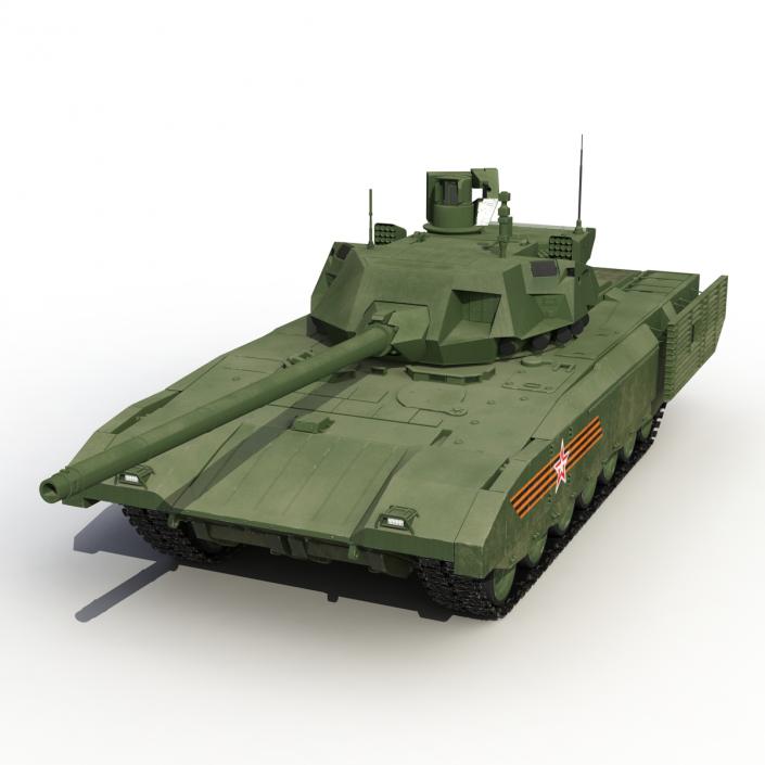 3D Russian Main Battle Tank T-14 Armata