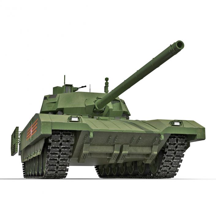 3D Russian Main Battle Tank T-14 Armata