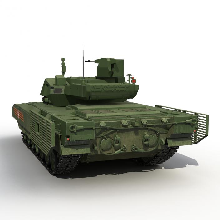 3D Russian Main Battle Tank T-14 Armata