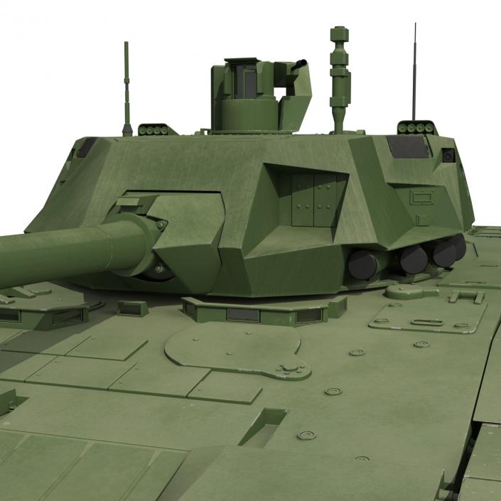 3D Russian Main Battle Tank T-14 Armata