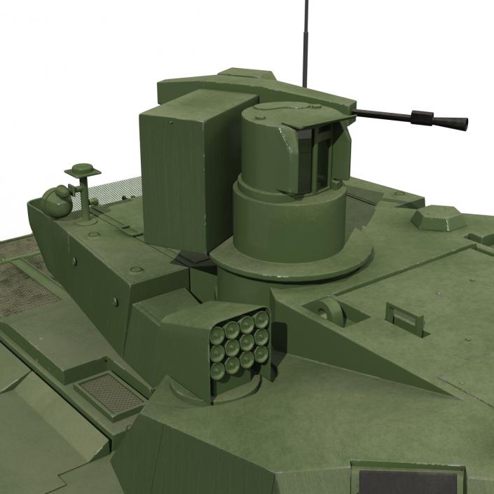 3D Russian Main Battle Tank T-14 Armata