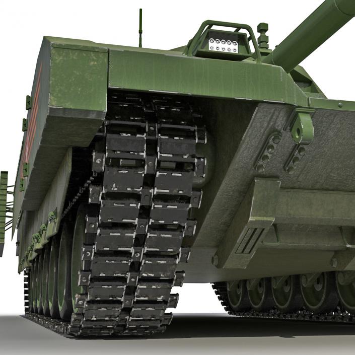 3D Russian Main Battle Tank T-14 Armata