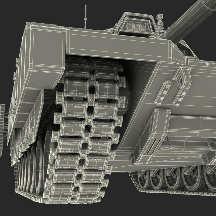 3D Russian Main Battle Tank T-14 Armata