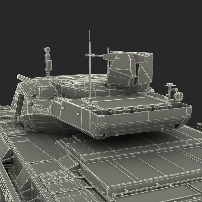 3D Russian Main Battle Tank T-14 Armata