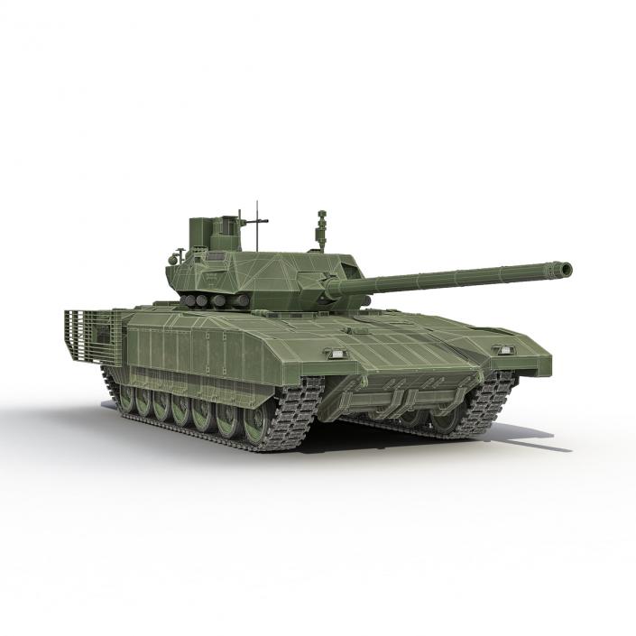 3D Tank T-14 Armata