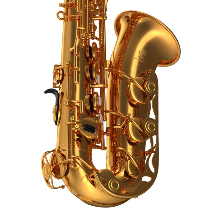 3D Golden Saxophone