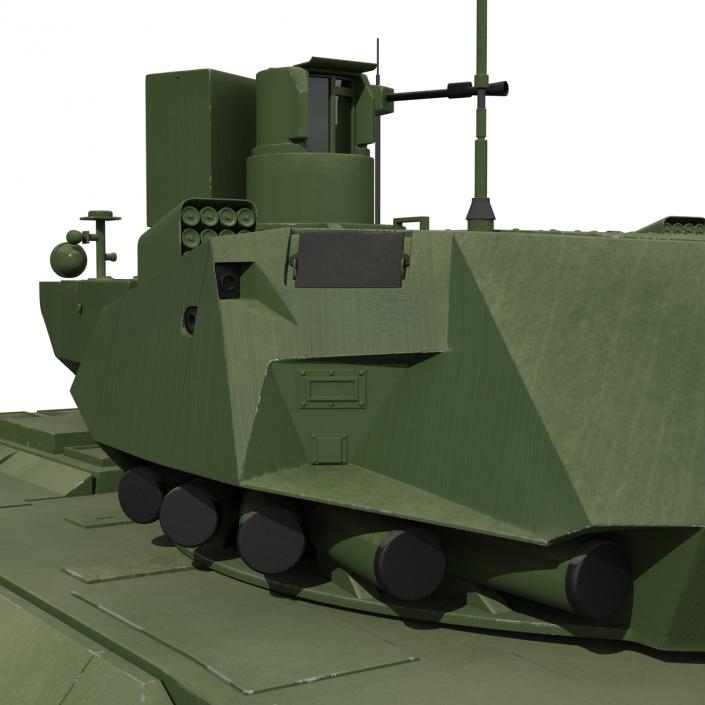 3D Rigged Russian Military Vehicles Collection model