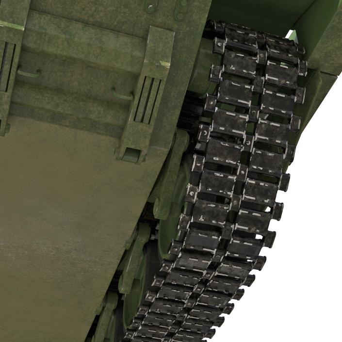 3D Rigged Russian Military Vehicles Collection model