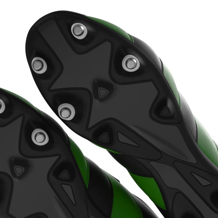 Football Boots 2 Green 3D