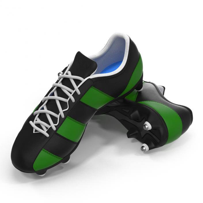 Football Boots 2 Green 3D