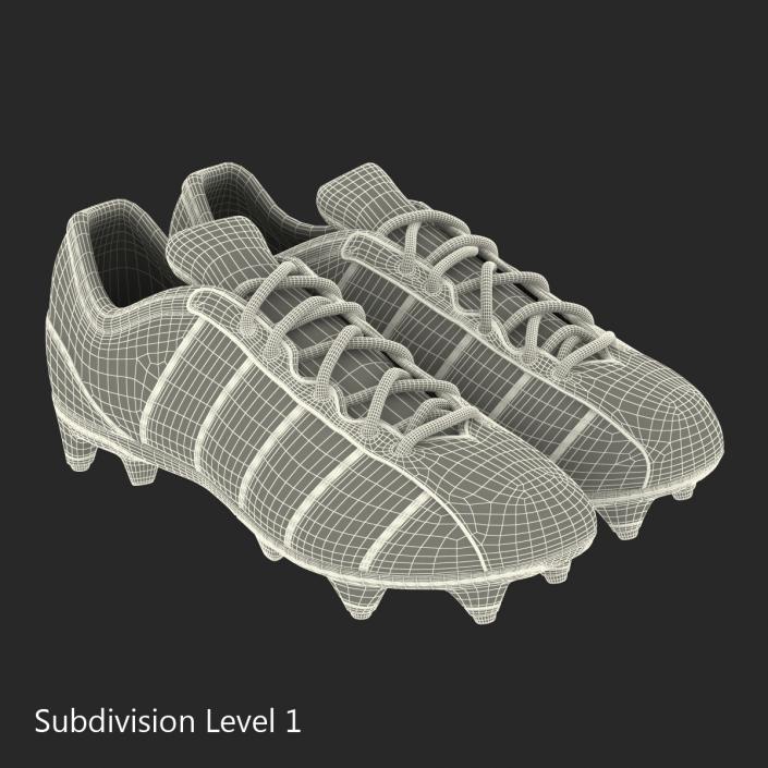 Football Boots 2 Green 3D