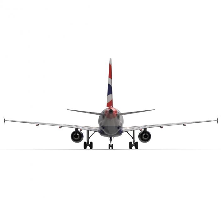 Airbus A318 British Airways 3D