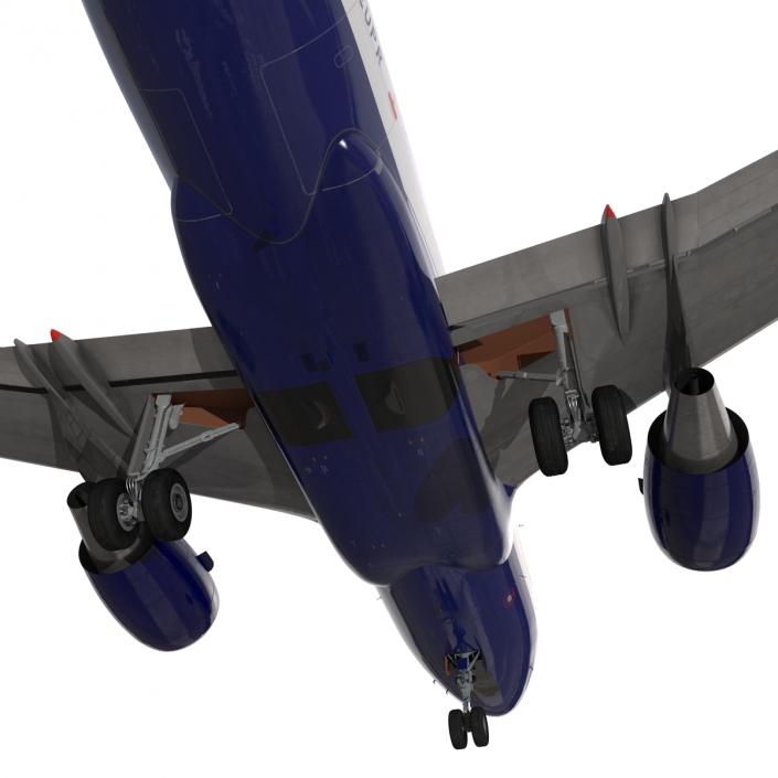 Airbus A318 British Airways 3D