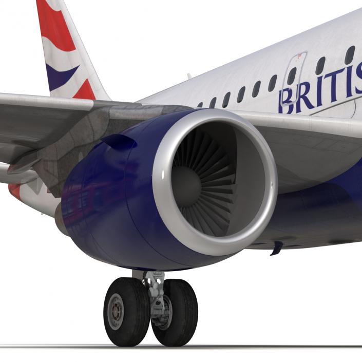 Airbus A318 British Airways 3D