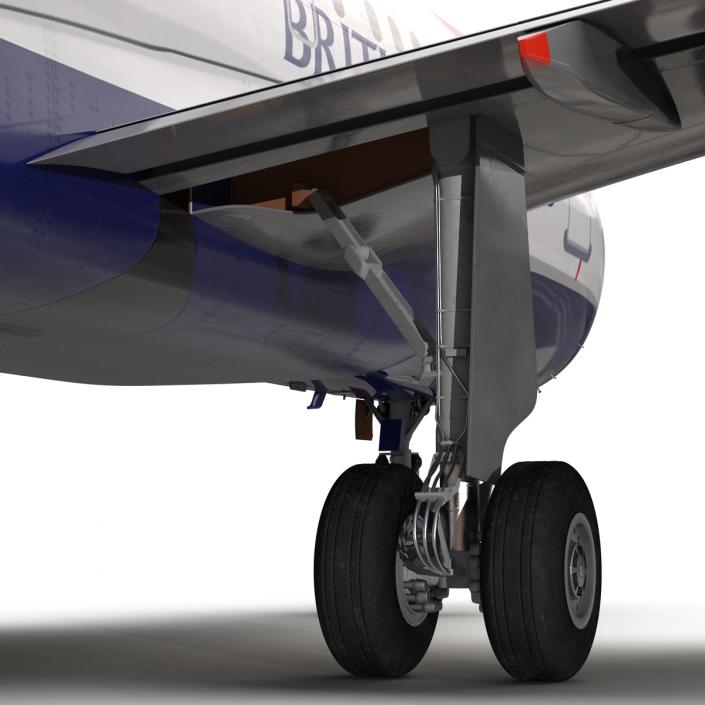 Airbus A318 British Airways 3D