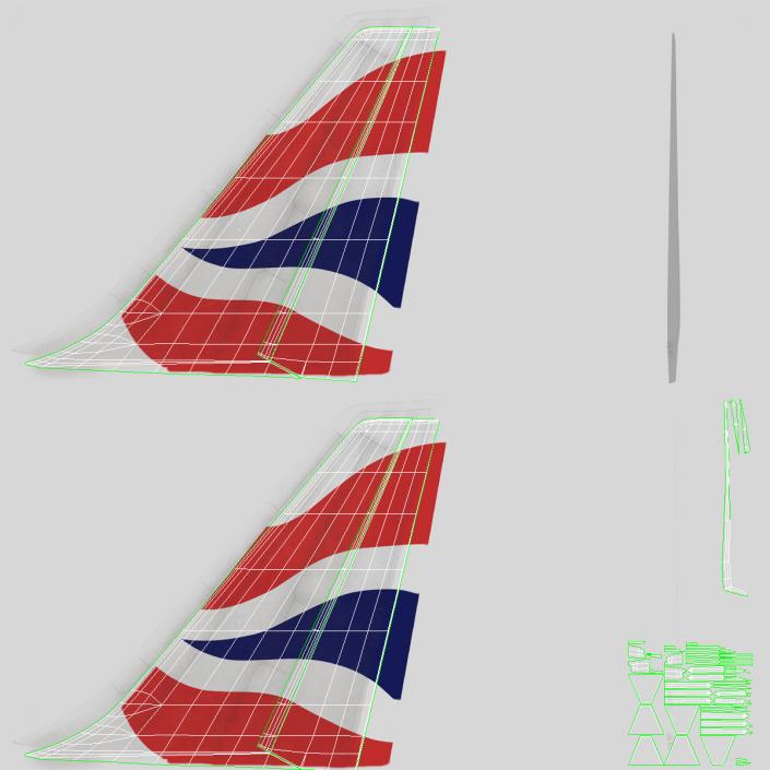 Airbus A318 British Airways 3D