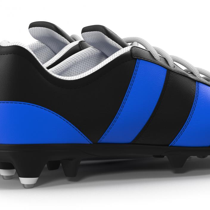 3D Football Boots 2 Blue