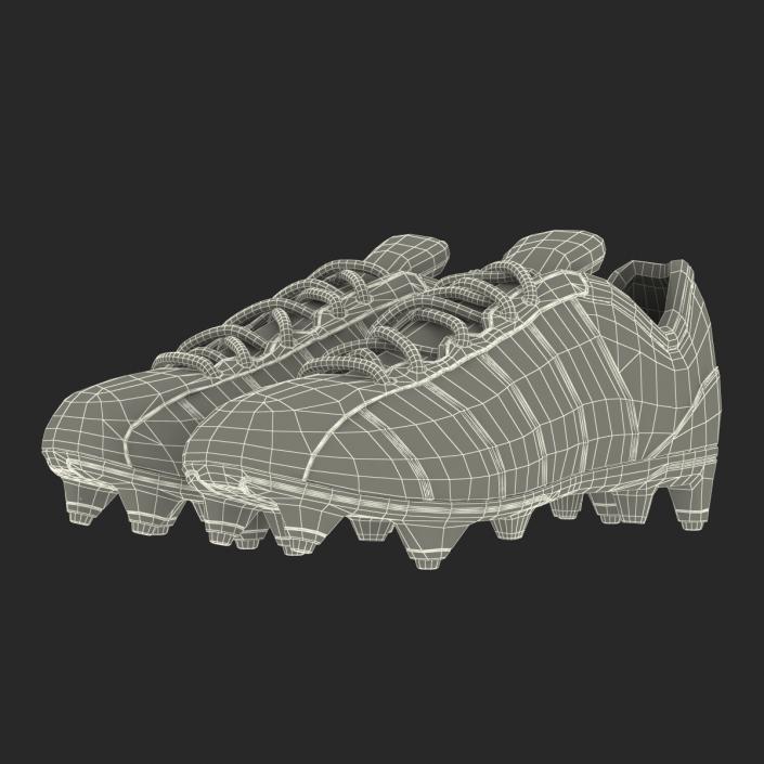 3D Football Boots 2 Blue