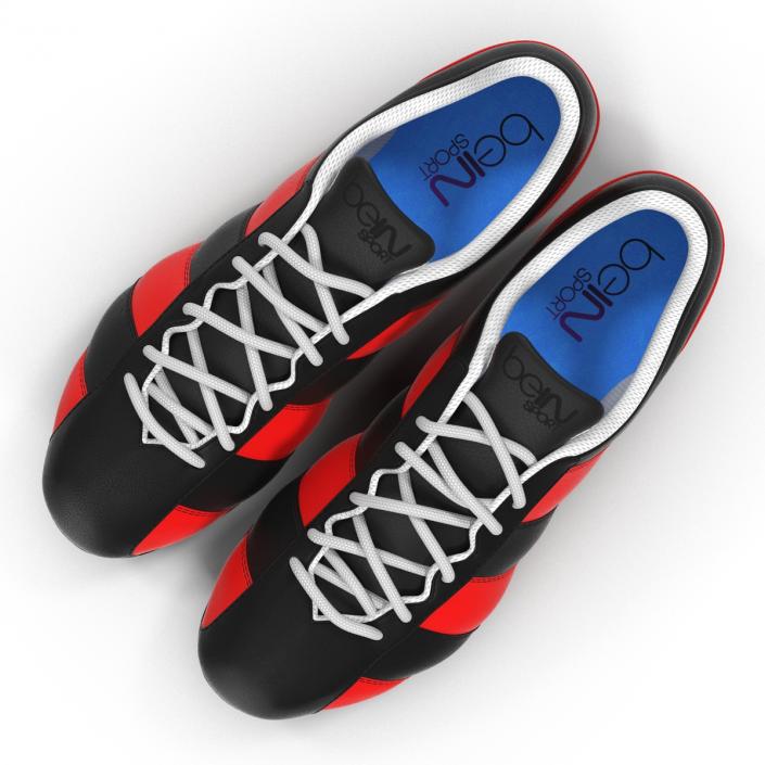 3D model Football Boots 2 Red