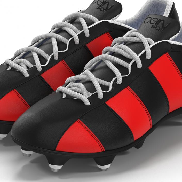 3D model Football Boots 2 Red