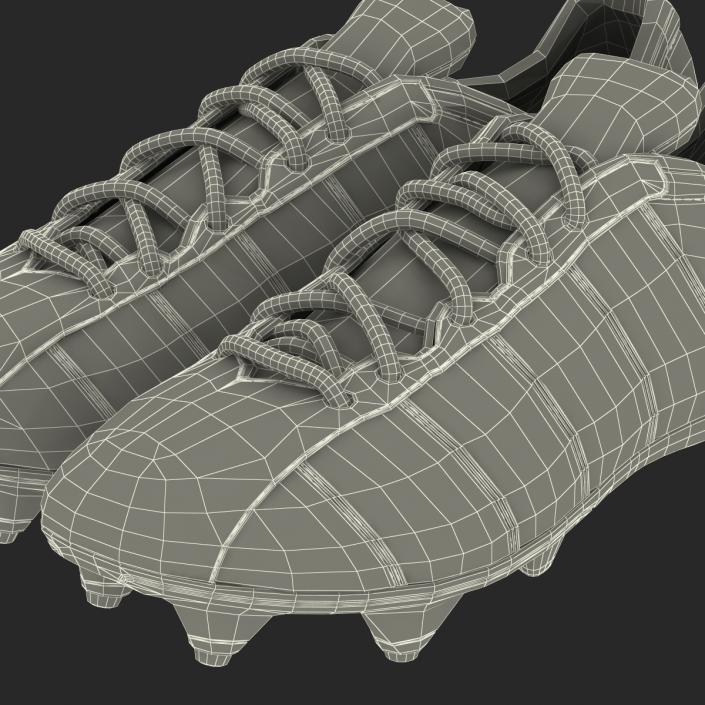 3D model Football Boots 2 Red