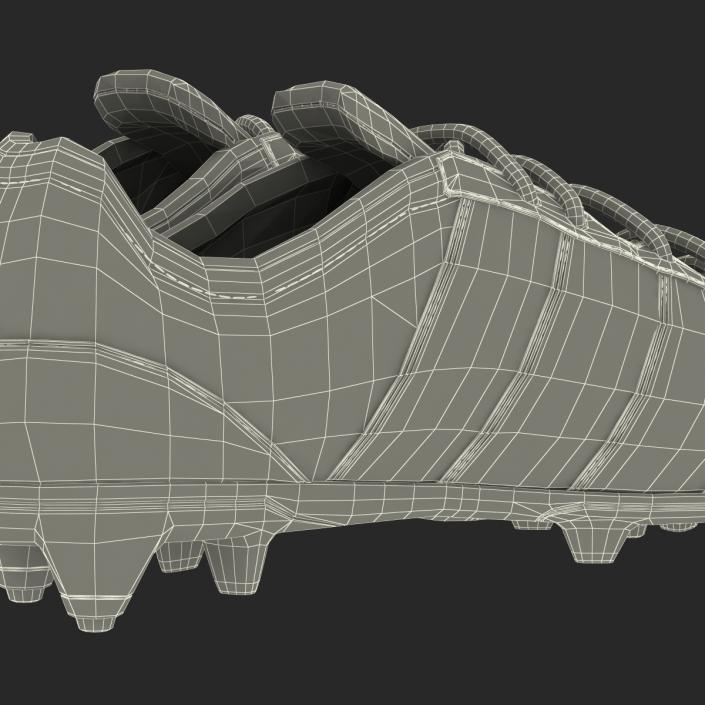 3D model Football Boots 2 Red