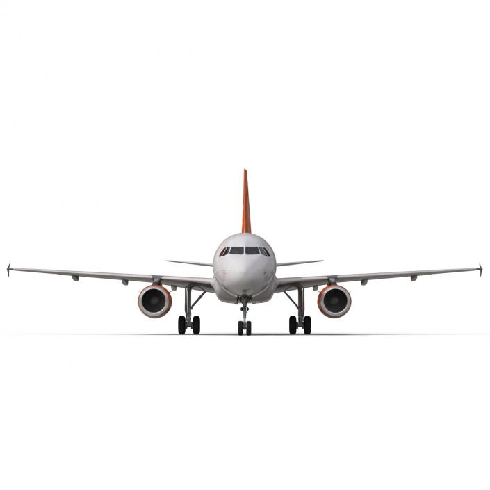 Airbus A318 EasyJet 3D model