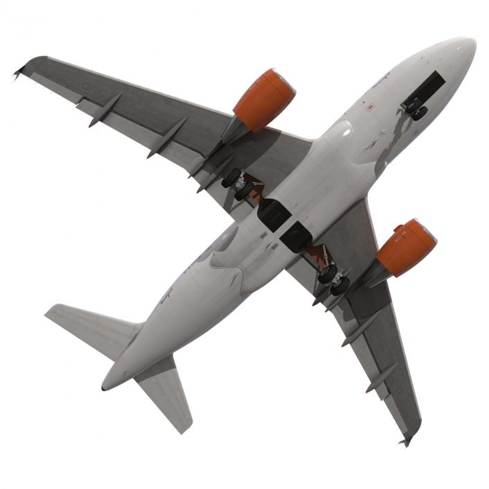 Airbus A318 EasyJet 3D model