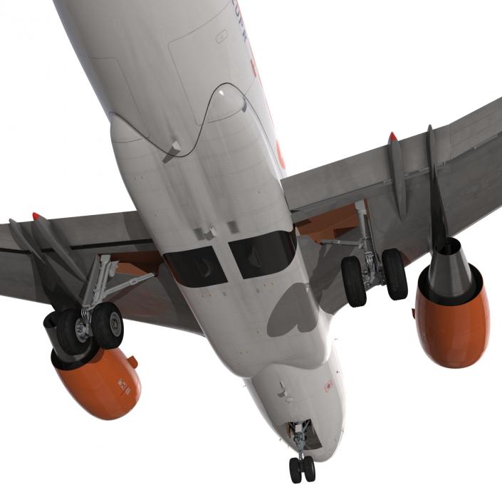 Airbus A318 EasyJet 3D model