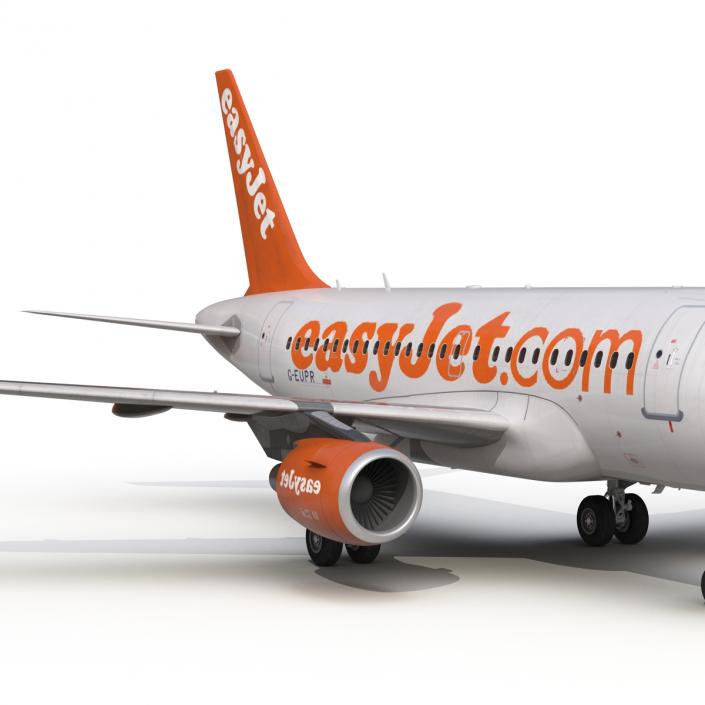 Airbus A318 EasyJet 3D model