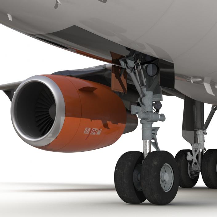 Airbus A318 EasyJet 3D model