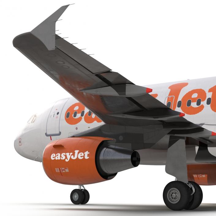 Airbus A318 EasyJet 3D model