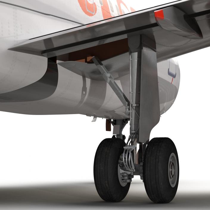 Airbus A318 EasyJet 3D model