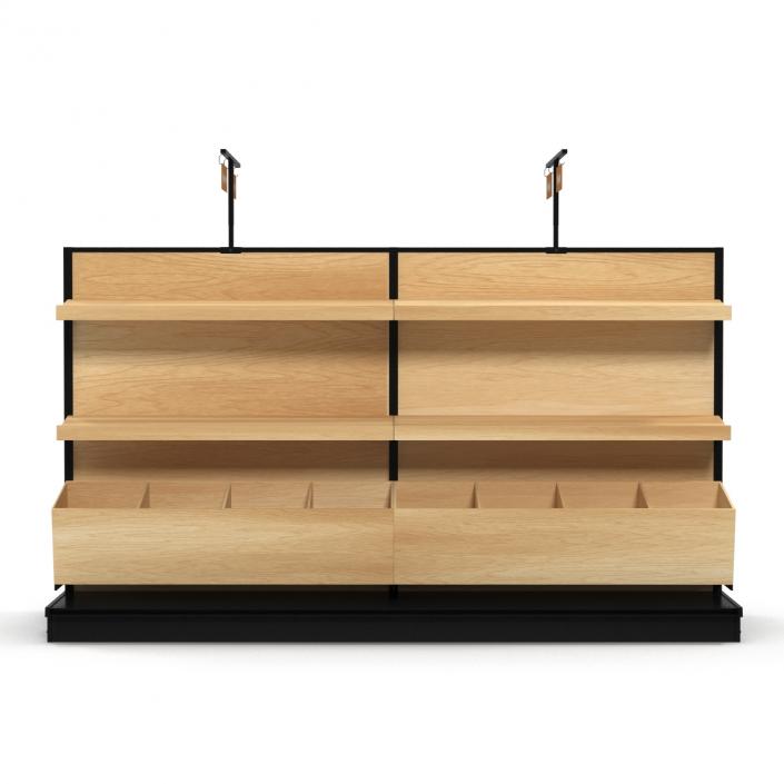 Bakery Display Shelves 3D